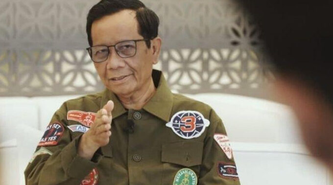 Mahfud Md Tunggu Kepres dari Jokowi (Sumber Foto. Tribunnews)