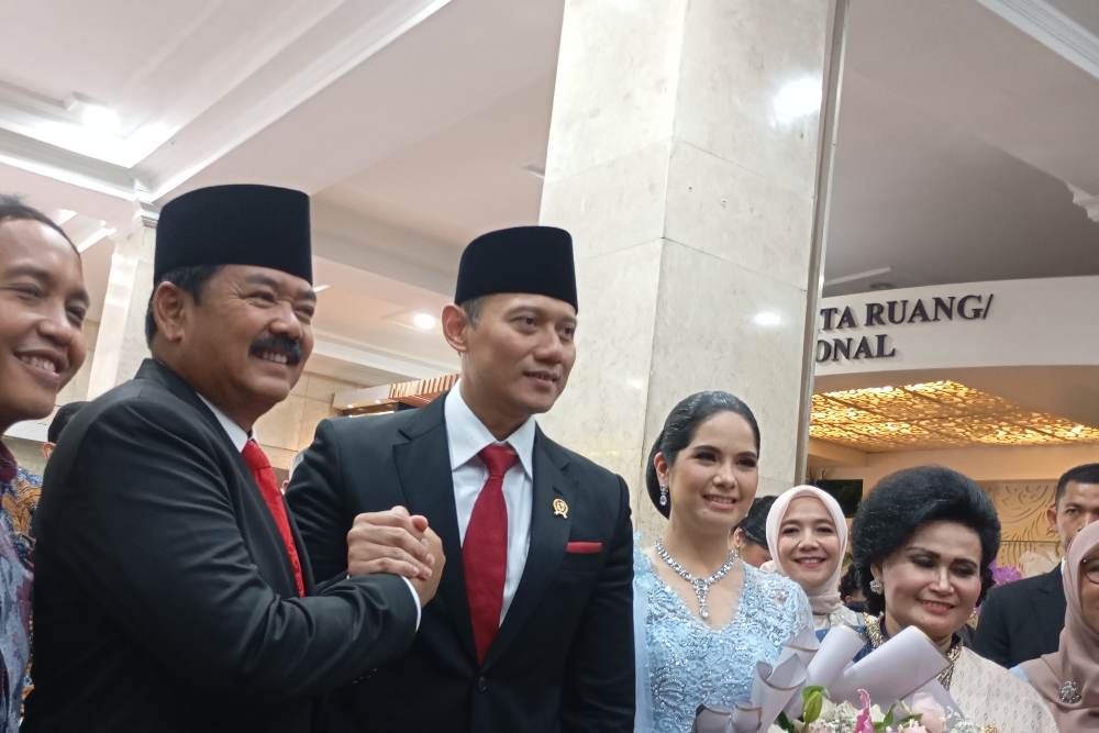 Partai Demokrat secara resmi berada dalam satu perahu dengan Kepala Staf Kepresidenan (KSP), Moeldoko, dalam kabinet pemerintahan Presiden Joko Widodo (Jokowi) (Sumber foto : Bisnis.com)