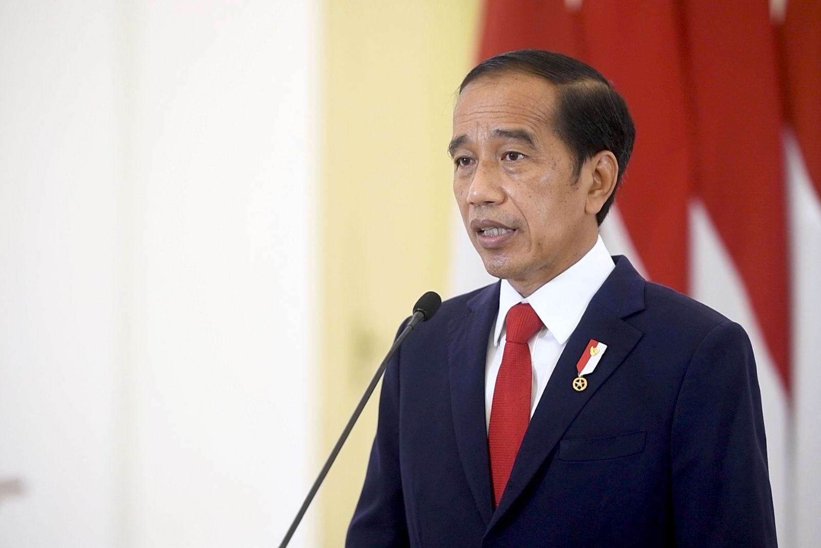 Presiden Joko Widodo (Jokowi) memberikan tanggapan atas upaya menggulirkan hak angket Dewan Perwakilan Rakyat (DPR) terkait dugaan kecurangan dalam Pilpres 2024. (Sumber foto : Kemenpora)