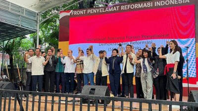 Hari ini, Sabtu tanggal 9 Maret 2024, menjadi momen bersejarah dengan didirikannya Sekretariat Bersama Forum Penyelamat Demokrasi dan (Sumber foto : Tempo)