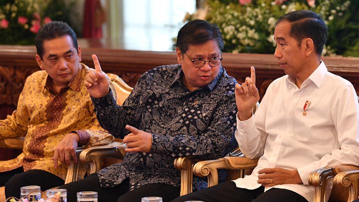 Sebuah usulan mengejutkan mengemuka dalam internal Partai Golkar, di mana Presiden Joko Widodo diusulkan untuk menggantikan Airlangga ( Sumber foto : Radar Lombaok)