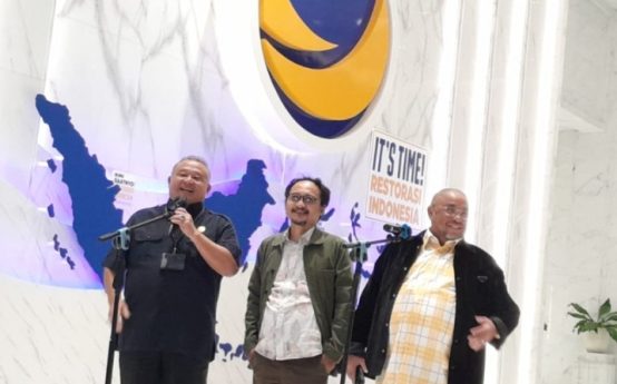 Partai NasDem, Partai Kebangkitan Bangsa (PKB), dan Partai Keadilan Sejahtera (PKS) menegaskan komitmennya untuk melanjutkan koalisi dalam (Sumber foto : INDOsatu.co)