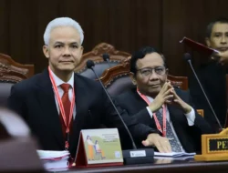 Mahkamah Konstitusi Menolak Permohonan Sengketa Pilpres 2024 Paslon Ganjar-Mahfud