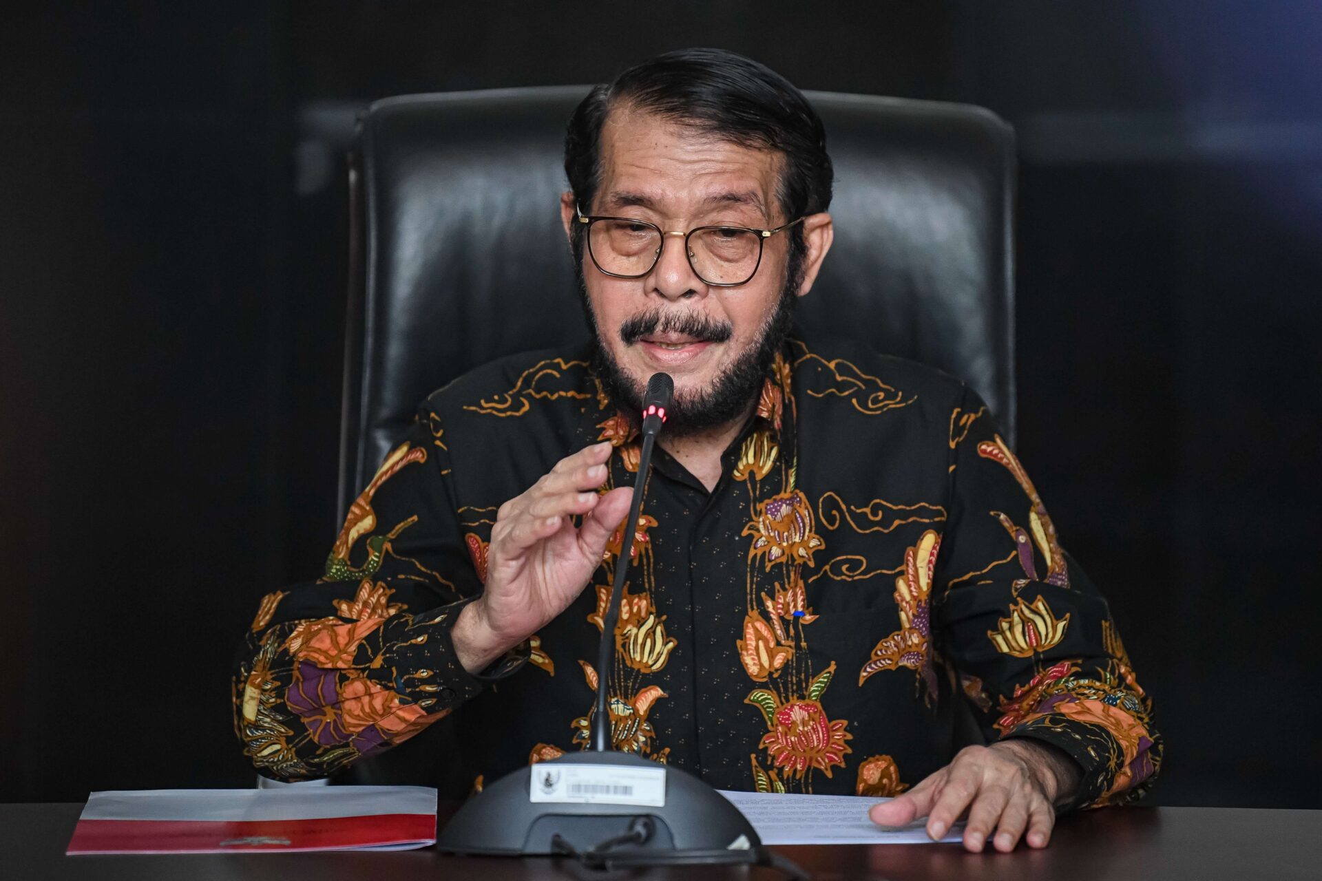 Eks Ketua Mahkamah Konstitusi (MK), Anwar Usman, dipastikan tidak akan terlibat dalam memutus perkara sengketa Pilpres 2024 yang digelar pada Senin (Sumber foto : RRI)