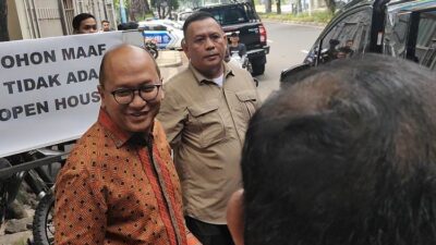 Rosan Roeslani Sambangi Rumah Megawati Soekarnoputri pada Hari Raya Idul Fitri