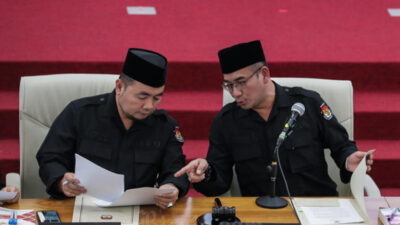 Kepolisian Republik Indonesia (Polri) telah mengerahkan 4.266 personel gabungan untuk mengamankan proses penetapan Prabowo Subianto-Gibran (Sumber foto : Bisnis.com)