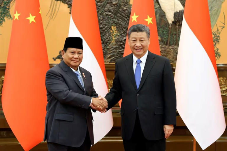 Setelah pertemuan antara Presiden Prabowo Subianto dengan Xi Jinping dari China, kini Presiden China tersebut dilaporkan terlibat dalam adu (Sumber foto : Bisnis.com)