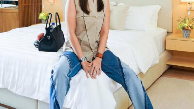 Luna Maya: Gaya Kasual yang Modis dan Nyentrik