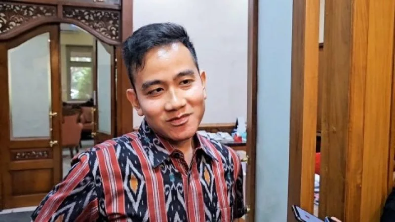 Wakil presiden terpilih, Gibran Rakabuming Raka, memberikan tanggapannya terkait pernyataan Ketua Kehormatan DPP PDIP, Komarudin Watubun, (Sumber foto : Infobanknews)