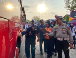 Jaga Keselamatan Pemudik, Dishub Pati Lakukan operasi Kendaraan Umum di Berbagai Terminal