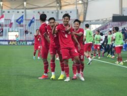 Timnas Indonesia U-23 Disambut Dengan Dukungan Penuh Suporter Saat Berhadapan dengan Timnas Korea Selatan U-23