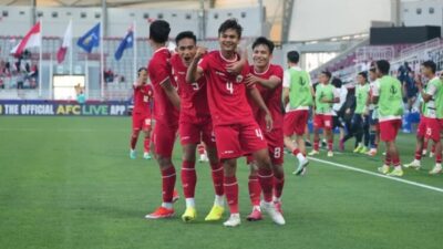 Timnas Indonesia U-23 Disambut Dengan Dukungan Penuh Suporter Saat Berhadapan dengan Timnas Korea Selatan U-23