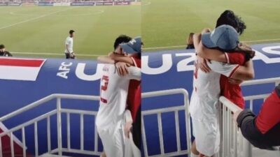 Indonesia Menang Melalui Adu Penalti di Laga Piala Asia U-23 2024, Arhan Spontan Peluk Sang Istri!