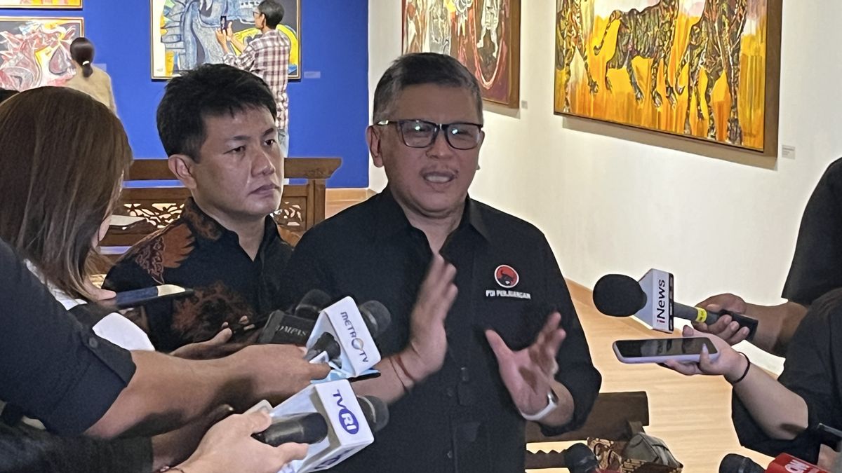 Sekretaris Jenderal PDI-P, Hasto Kristiyanto, menekankan bahwa pertemuan antara Ketua Umum PDI-P Megawati Soekarnoputri dan presiden terpilih (Sumber foto : VOI)