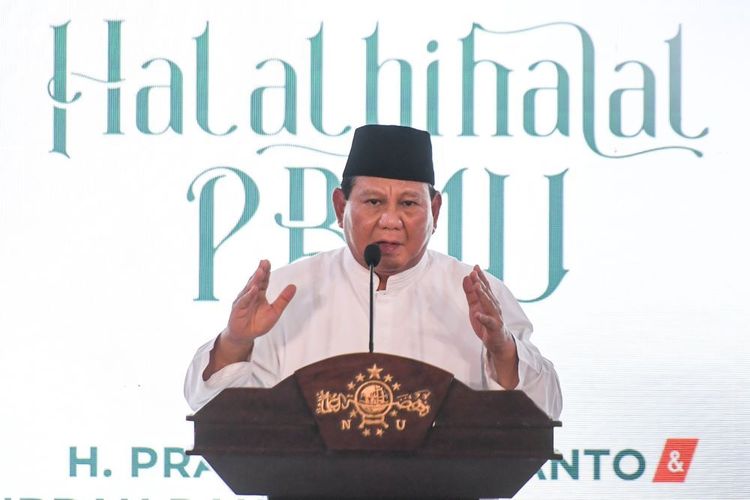 Presiden Terpilih periode 2024-2029, Prabowo Subianto, menegaskan bahwa kebijakan pemerintahan yang akan dipimpinnya tidak boleh diganggu (Sumber foto : Kompas.com)