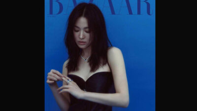 Song Hye Kyo kembali memukau banyak orang dengan penampilannya yang menawan. Aktris terkenal ini sering mendapatkan pujian berkat kecantikannya (Sumber foto; Tribuntrends)