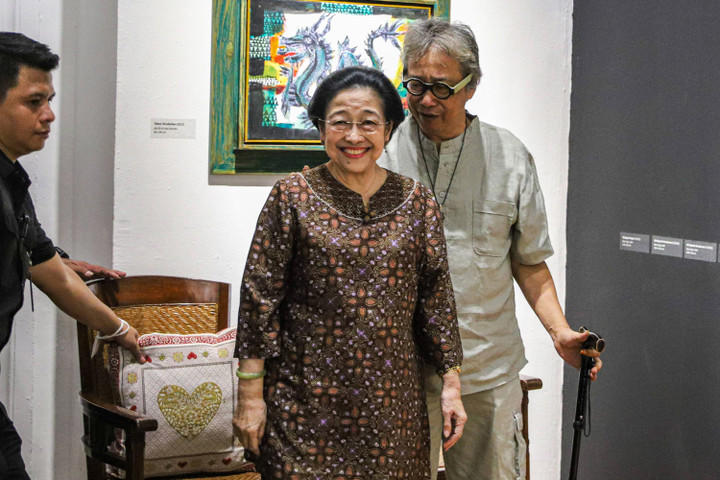 Ketua Umum PDIP dan mantan Presiden Republik Indonesia ke-5, Megawati Soekarnoputri, memberikan kritik terhadap fungsi Taman Ismail Marzuki (Sumber foto : Kumparan)