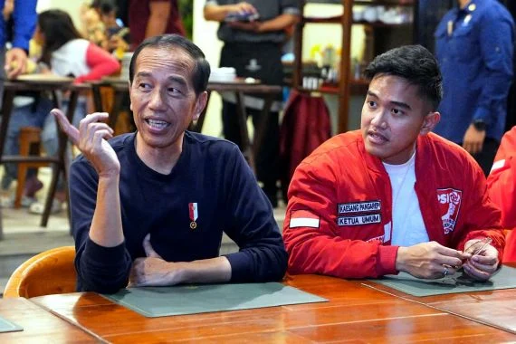 Pernyataan Ketua Umum PSI, Kaesang Pangarep, yang menyebut bahwa Joko Widodo (Jokowi) akan turun gunung untuk membantu kader PSI dalam (Sumber foto : PSI.Id)
