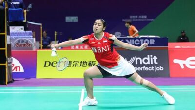 Gregoria Mariska Tunjung Bawa Indonesia Unggul atas Jepang dalam Piala Uber 2024