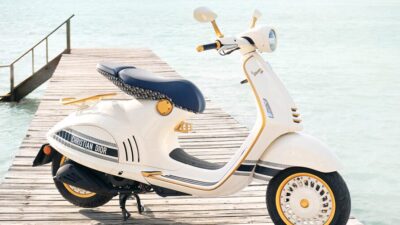 Ofero Picasso: Motor Listrik ‘Kembaran’ Vespa 946 Christian Dior Diperkenalkan di PEVS 2024