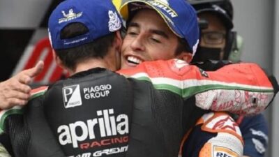 Marc Marquez Beri Penghormatan pada Aleix Espargaro Usai Pengumuman Pensiun