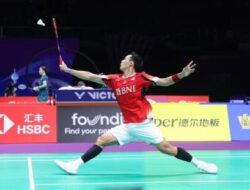 Jonatan Christie Langsung Tersingkir di Babak Pertama Singapore Open 2024
