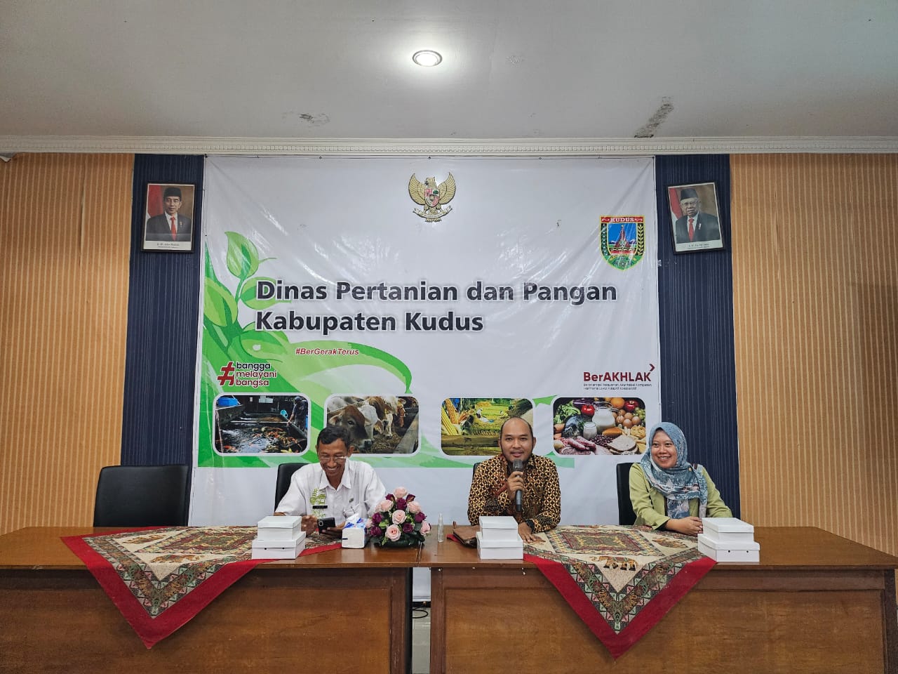 Kudus 25 April 2024 - PLN Kudus bersama dengan Dinas Pertanian dan Pangan Kabupaten Kudus melakukan sosialisasi Electrifying Agriculture (Jurnalindo.com)