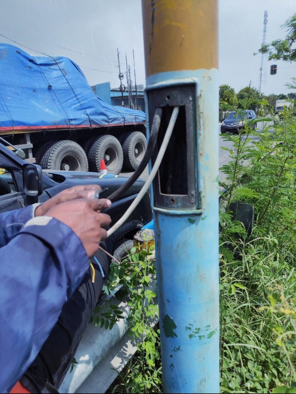 Dinas perhubungan (Dishub) Kabupaten menyebut Traffic Light di wilayah Pati Kota beralih menggunakan baterai karena dinilai lebih ekonomis
