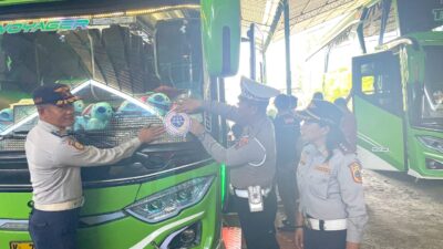 Dishub Pati Gelar Ramp Check di PO.Syakira Perdana Wedarijaksa