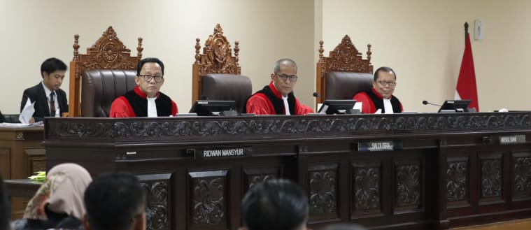 Perselisihan Suara Hasil Pemilu (PHPU) Perkara selisih suara Partai Kebangkitan Bangsa (PKB) di daerah pemilihan (Dapil) Jateng I ditolak Mahkamah