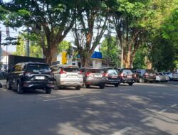 Parkir Mobil di Sepanjang Jalan Sudirman, Dishub Pati Sebut Kebanyakan Milik pegawai Pemerintah
