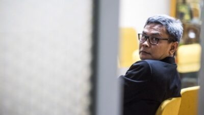 Anggota Komisi III DPR dari Fraksi PDI Perjuangan, Johan Budi, menyatakan kebingungannya terkait Rancangan Undang-Undang (RUU) tentang (Sumber foto : Replublika)