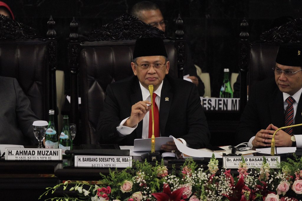 Para pimpinan Majelis Permusyawaratan Rakyat (MPR) akan melakukan serangkaian silaturahmi dengan para tokoh bangsa guna mengawal proses (Sumber foto: Tirto.id)