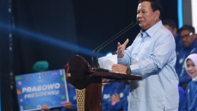 Dalam sebuah kesempatan di Forum Ekonomi Qatar di Doha pada Rabu (15/5/2024), Presiden Terpilih Prabowo Subianto menegaskan bahwa ia (Sumber foto; Harian Jogja)