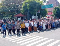 Dishub Pati Lakukan Penataan Parkir Armada bus Untuk Rombongan Calon Jamaah Haji