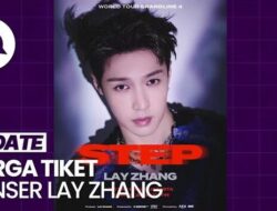 LAY ZHANG WORLD TOUR GRANDLINE 4: STEP 2024 Akan Digelar di Jakarta pada 29 Juni