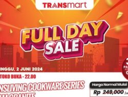 Transmart Full Day Sale: Diskon Hingga 50% untuk Perlengkapan Masak dan Produk Lainnya