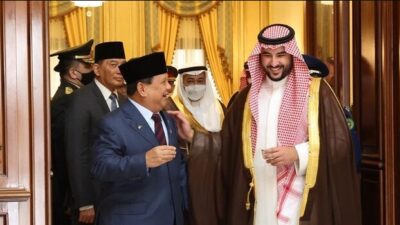 Prabowo Subianto Bertemu Putra Mahkota Arab Saudi, Bahas Palestina hingga Perdagangan