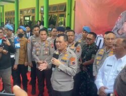 Kapolda Jawa Tengah Kunjungi Sukolilo, Beri Penyuluhan Hukum dan Jaminan Kamtibmas