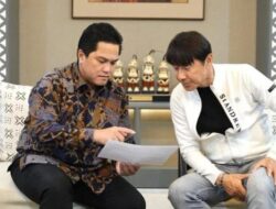 Erick Thohir dan Shin Tae-yong Sepakati Kerja Sama hingga 2027