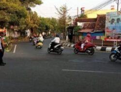 Sering Terjadi Kemacetan di Pagi Hari, Dishub Pati Rutin Mengatur Lalu Lintas di Pertigaan Godi