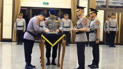 Kapolri Listyo Sigit Prabowo Melantik Delapan Kapolda Baru
