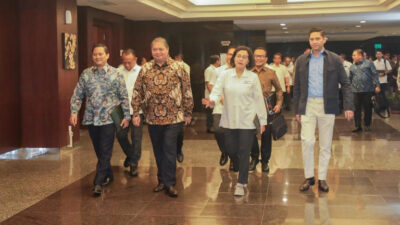 Menteri Keuangan Sri Mulyani dan Wamenkeu II Thomas Djiwandono Tanggapi Isu Pemangkasan Anggaran Makan Siang Gratis