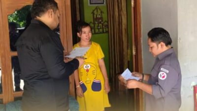 Monitoring di Wilayah Perbatasan, Bawaslu Pati Temukan Beberapa Rumah Belum Terpasang Stiker