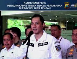 Menteri ATR/BPN, AHY, Ungkap 87 Kasus Mafia Tanah di Tahun 2024 dengan 92 Tersangka