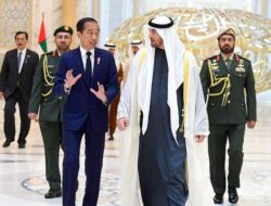 Presiden Jokowi Bertemu Presiden UEA Mohammed Bin Zayed di Abu Dhabi, Bahas Proyek Kerja Sama