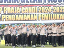 Siap Amankan Pilkada, Polresta Pati Laksanakan Apel Gelar Pasukan Operasi Mantap Praja Tahun 2024