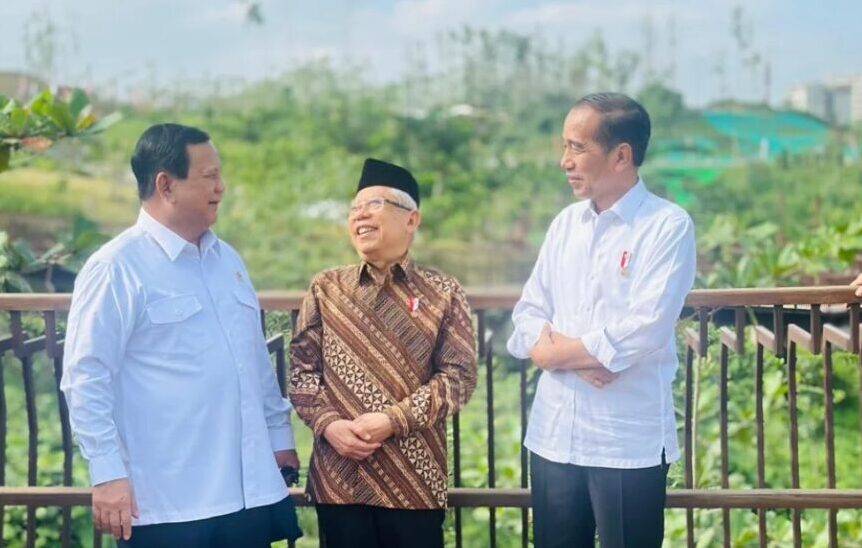 Jokowi Hadiri Rapimnas Gerindra (Sumber Foto. Kabar24.Bisnis.Com)