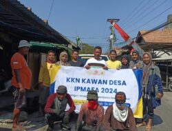Normalisasi Gorong-gorong bersama KKN IPMAFA Kelompok Kawan Desa