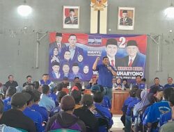 Tim Pemenangan Dari Partai Demokrat Wahyu-Haryono Lakukan Konsolidasi